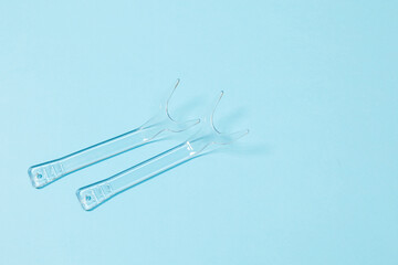 set of several Retractor Dental lip retractor Access to the oral cavity. Wide mouth opening for a...