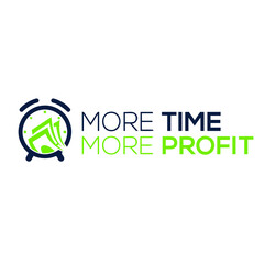 time is money logo design vector