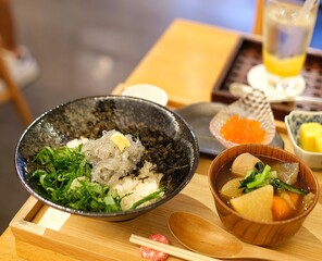 鎌倉江ノ島の名物生しらす丼