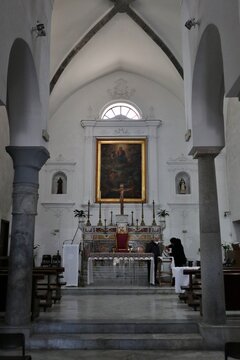 Capri - Altare della Chiesa di San Costanzo