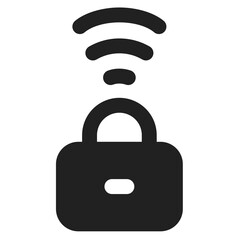 wireless key Icon Glyph