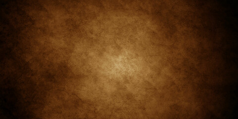 Brown and Red wall backdrop background with red faded border and old vintage grunge texture, marbled red painted background illustration for Christmas or valentines day.