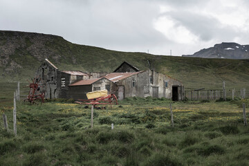 Dilapidated farmstead
