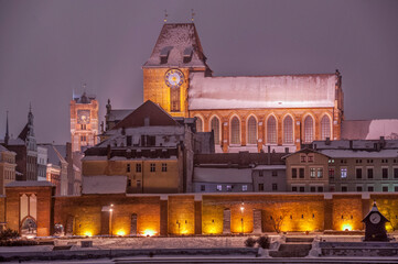 Cathedral Basilica of St. John the Baptist and Saint John the Evangelist in Torun, Kuyavian-Pomeranian Voivodeship, Poland © Darek Bednarek