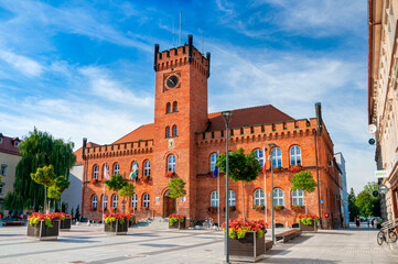 Town hall in Szczecinek