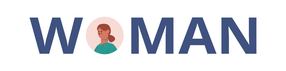 Women power, feminism illustration