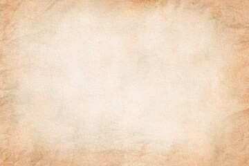 Vintage paper texture background, grunge old retro rustic cardboard brown empty blank space page with fiber pattern of kraft paper for text creative, backdrop, wallpaper