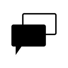 Speech bubble icon