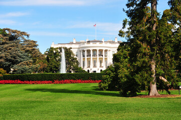 the White House in Washington DC, USA