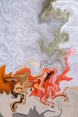 simple light and tangy colors illustration