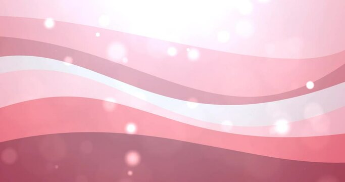 animated red waves background with particle flakes