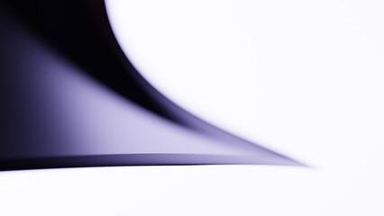 Abstract colorful background with waving geometry. 3d render - illustration