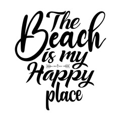The Beach is my Happy Place svg