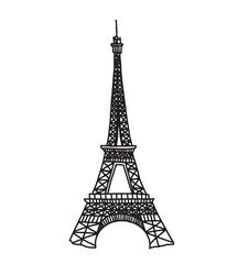 Fototapeta na wymiar Paris eiffel tower 