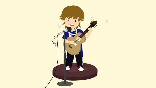 music, characters, concert, instruments