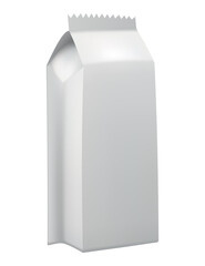 Food package. Realistic take away food box mock up. Blank white model cardboard carry package, product container, empty food box. Packaging for lunch