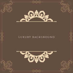 Retro style vintage luxury design decorative background