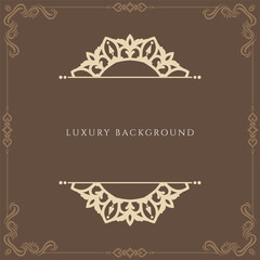 Abstract vintage style luxury design decorative background