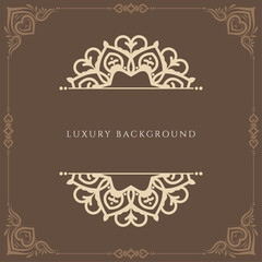 Classic vintage luxury elegant decorative background