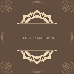 Elegant beautiful vintage luxury decorative background
