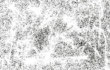 Grunge Black And White Urban. Dark Messy Dust Overlay Distress Background. Easy To Create Abstract Dotted, Scratched, Vintage Effect With Noise And Grain