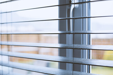 Blinds on the window