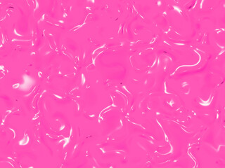 Fototapeta premium abstract texture of glass surface of pink. Glossy surface of water. Texture of liquid molten gold. Horizontal image. 3D image. 3D rendering.