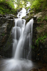 Fototapeta premium The Todtnau Waterfall in the Black Forest in Germany.