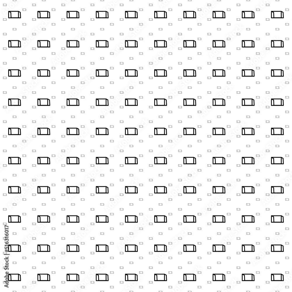 Poster square seamless background pattern from geometric shapes are different sizes and opacity. the patter