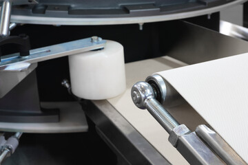 industrial production of bakery products on an assembly line - technology and machinery in the food factory