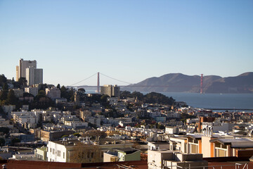 city skyline San Francisco, California