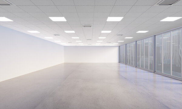 Empty office London 3