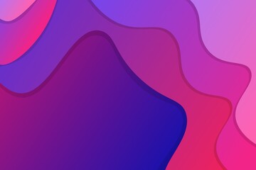 Abstract Blurred blue teal pink purple background. Soft light gradient backdrop with place for text. Vector illustration for your graphic design, banner