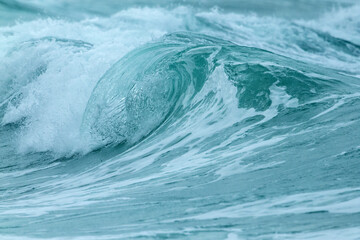 spiral wave in monsoon season Andaman sea of Phuket