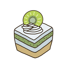Kiwi cake
