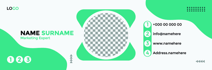 Email Signature Design Template .