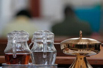 Mass in Holy Trinity church, Hackney