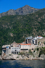 Fototapeta na wymiar Monastery on Mount Athos
