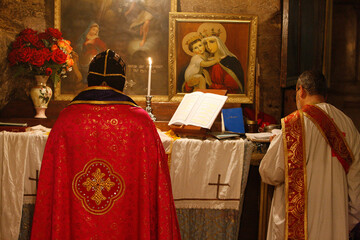 Orthodox celebration at Mary's tomb