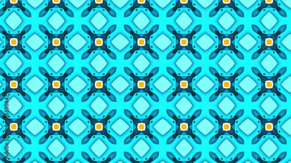 Poster abstract background animation texture in geometric ornamental style. seamless design