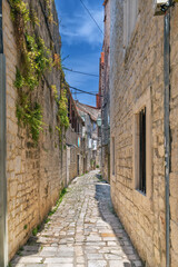 Street in Trogir, Croatia