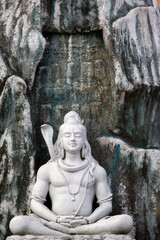 Shiva statue in Lakshman temple, Rishikesh