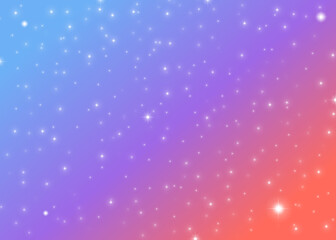 Starry sky gradient background