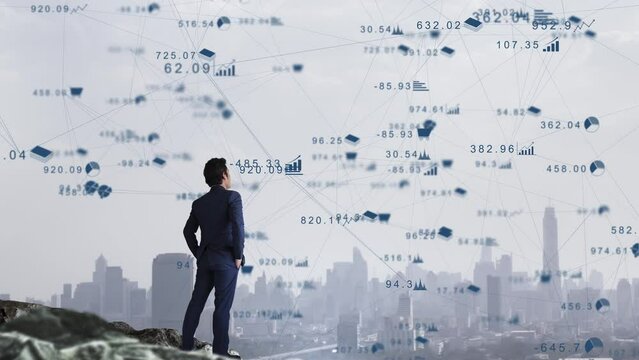Analysis of capital market movements to determine the direction of the economy.