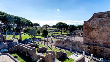 Ostia Antica Rome Italy