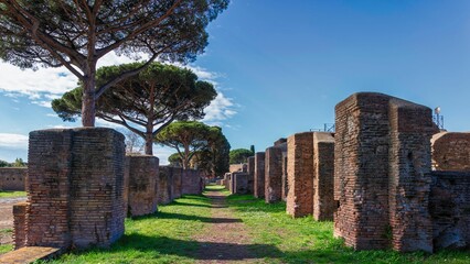 Ostia Antica Rome Italy