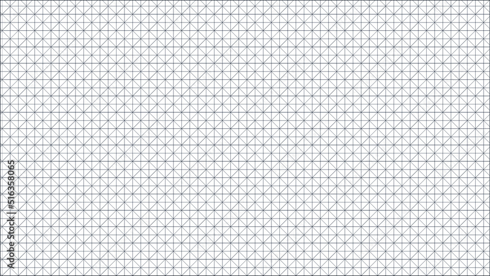 Poster triangles and squares white geometric pattern background