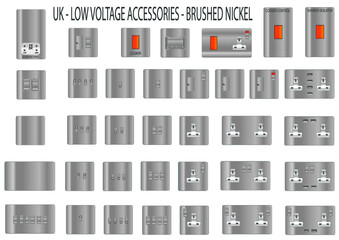 UK Low voltage wiring accessories