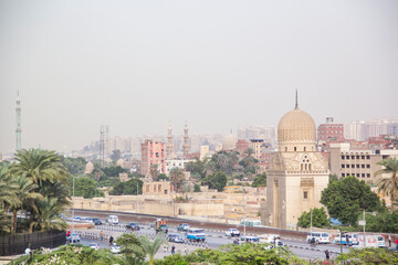 Fototapeta premium Beautiful view of the old city in the center of Cairo, Egypt