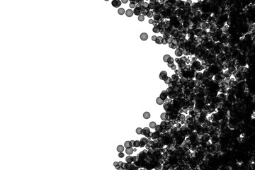 Colourful Circles Bubbles with Pattern Background in different Colours and Shapes